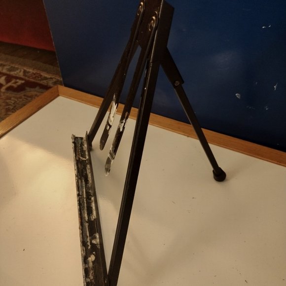Artist Loft Tabletop Black Metal Easel Folding Compact - Picture 3 of 5
